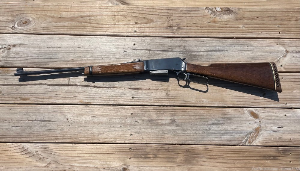 Browning BLR Winchester 358 Lever Action Rifle-img-0