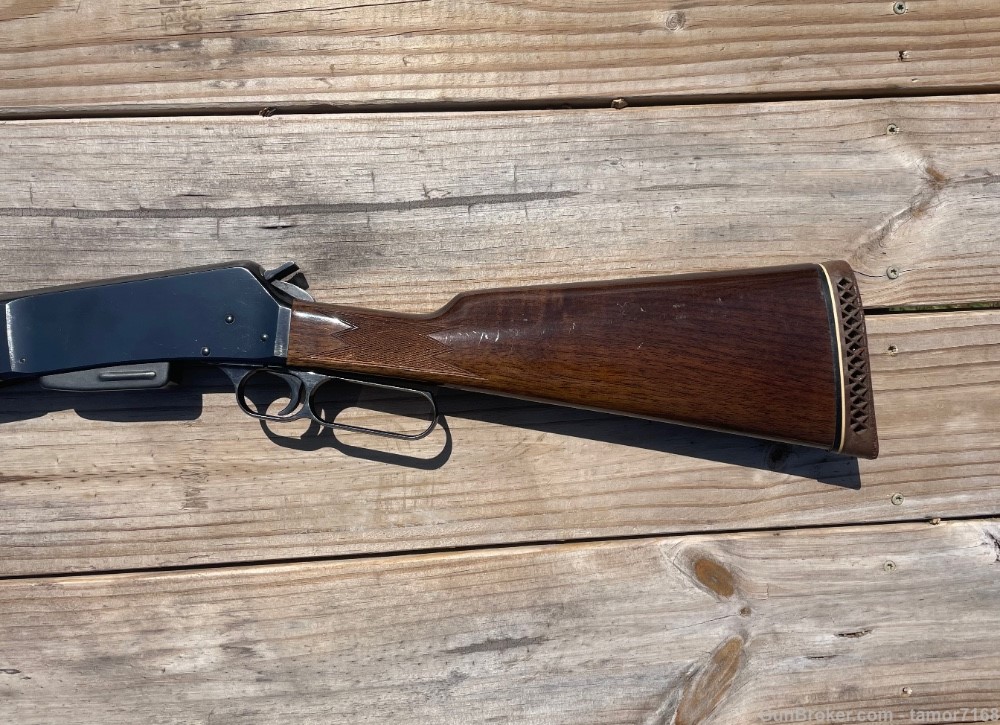Browning BLR Winchester 358 Lever Action Rifle-img-2