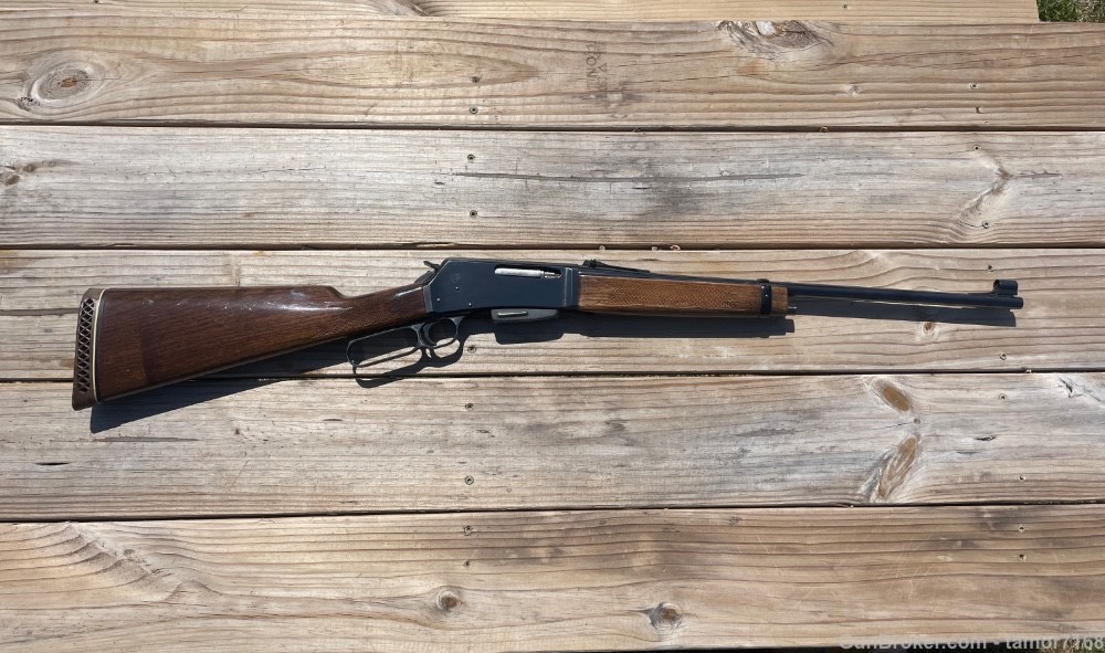 Browning BLR Winchester 358 Lever Action Rifle-img-4