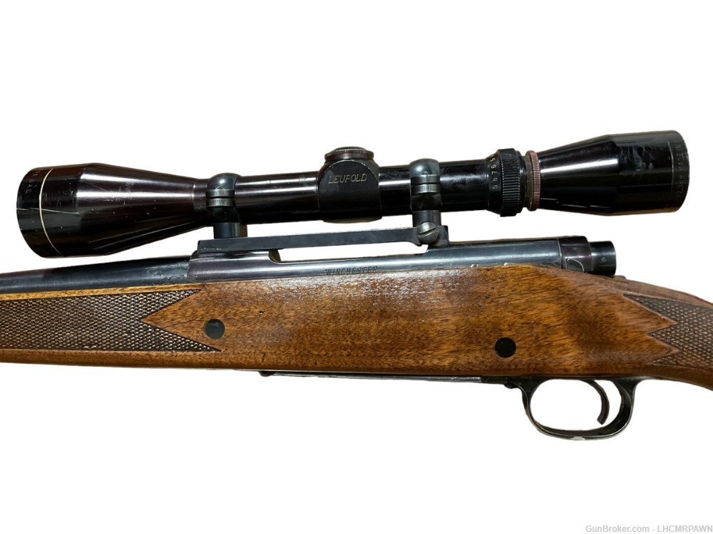 Winchester Model 70 - With Leupold 3x9 Vari-x II - 7mm Rem Mag - Good!-img-7