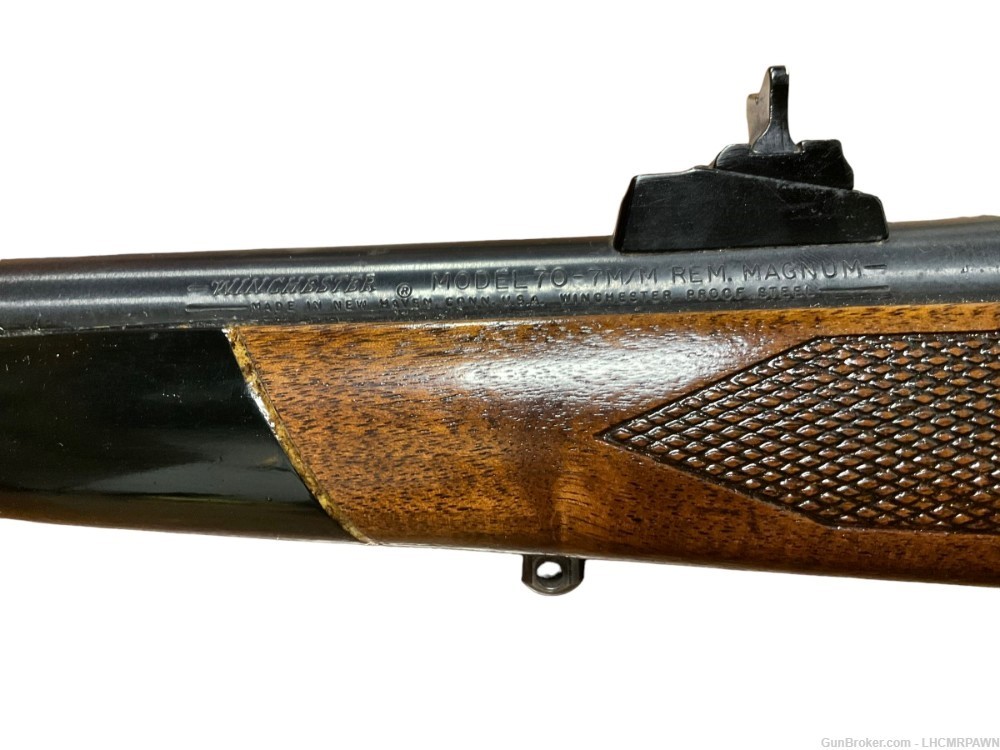 Winchester Model 70 - With Leupold 3x9 Vari-x II - 7mm Rem Mag - Good!-img-5