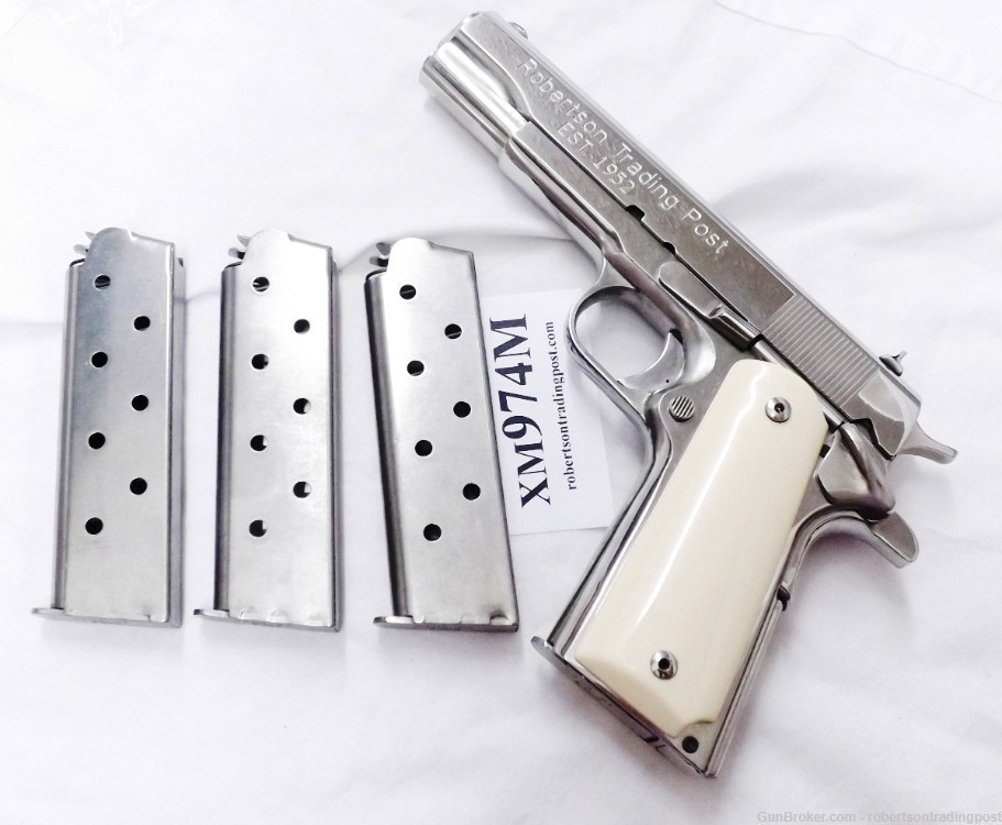 3 HFC Stainless Magazines Colt 1911 Government .45 ACP  9.90 ea free ship-img-0