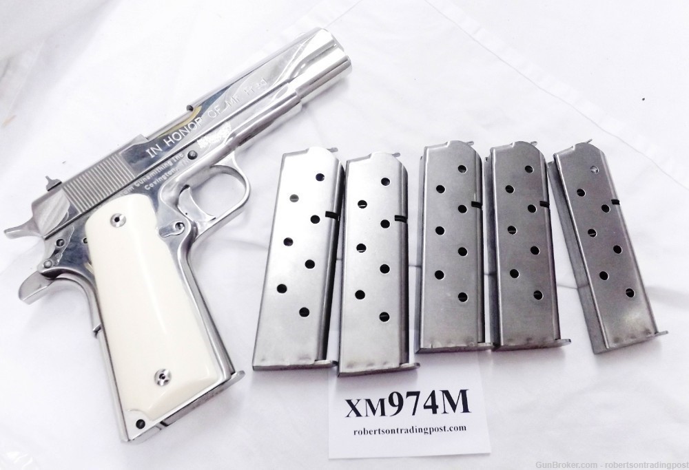 3 HFC Stainless Magazines Colt 1911 Government .45 ACP  9.90 ea free ship-img-9