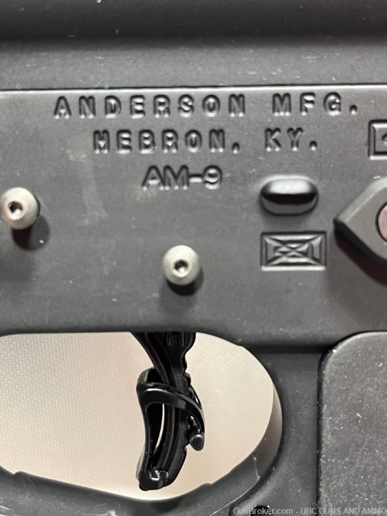 Anderson (New Build) AM9 Pistol 9mm, 8” Barrel, 15rd Glock Mag-img-9