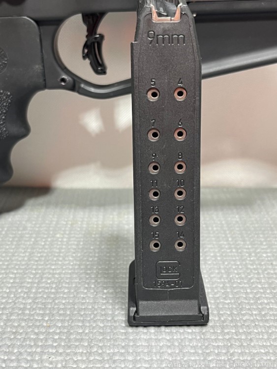 Anderson (New Build) AM9 Pistol 9mm, 8” Barrel, 15rd Glock Mag-img-7