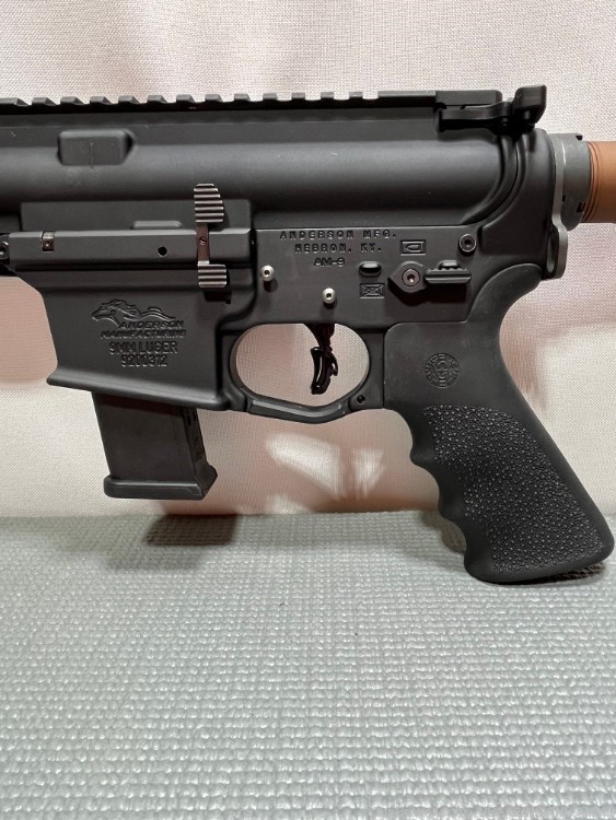 Anderson (New Build) AM9 Pistol 9mm, 8” Barrel, 15rd Glock Mag-img-5