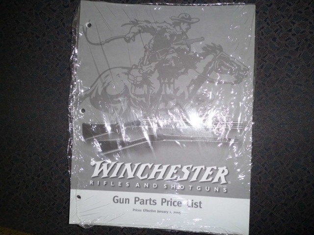 WINCHESTER 2005 PARTS LIST UNOPENED-img-0