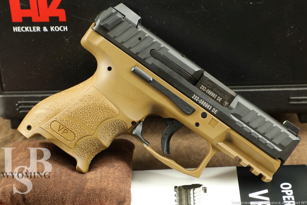 HK VP9 SK 4.1” 9mm Semi Auto Pistol FDE-img-0