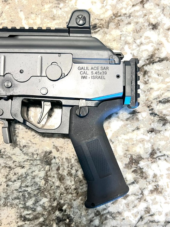 Galil ACE Pistol 8.3? GEN1 5.45x39 IWI w/ KNS Adjustable Piston ALG Trigger-img-3