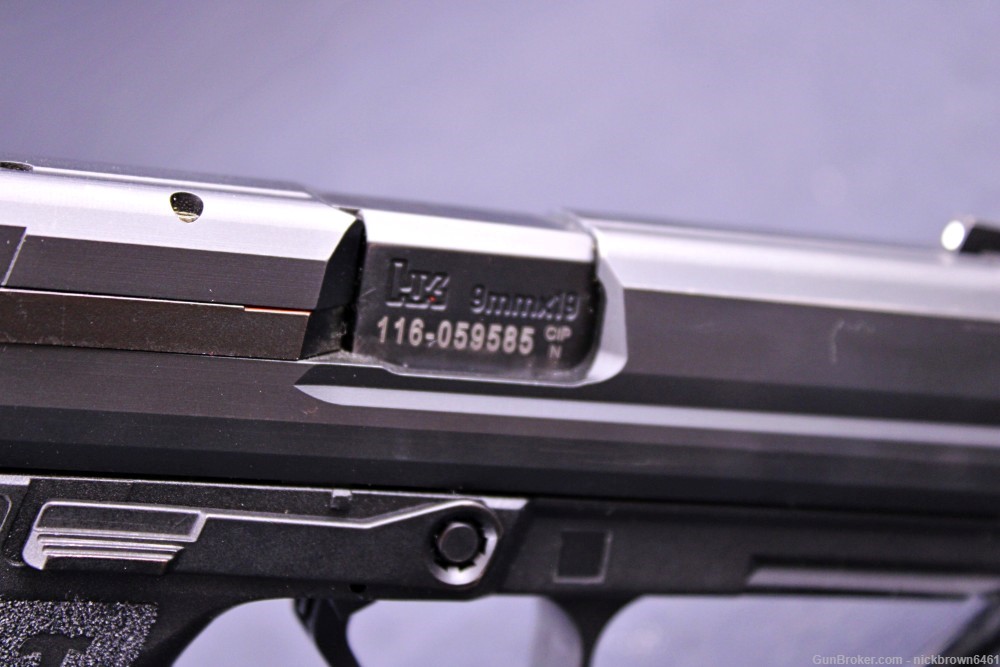 HECKLER & KOCH HK P2000 9MM 3.5" GRAY GUNS TRIGGER TALON GRIPS 4 MAGAZINES -img-8