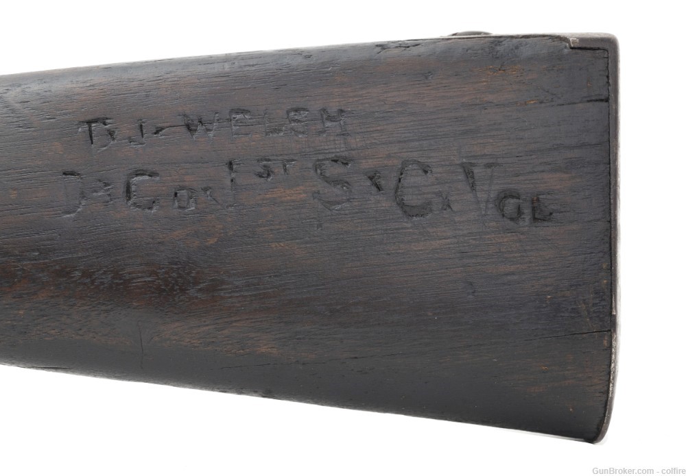 Identified Confederate Percussion Model 1840 Musket (AL5335)-img-8