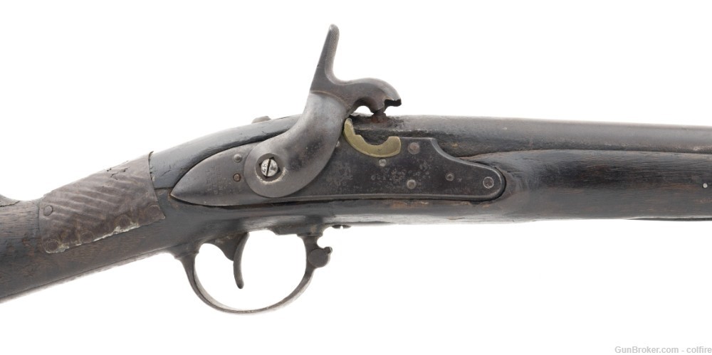 Identified Confederate Percussion Model 1840 Musket (AL5335)-img-1