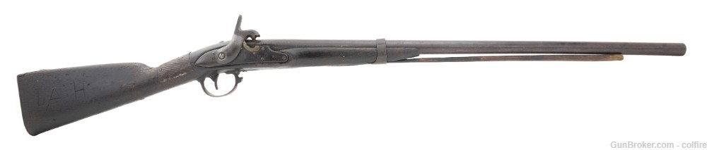 Identified Confederate Percussion Model 1840 Musket (AL5335)-img-0