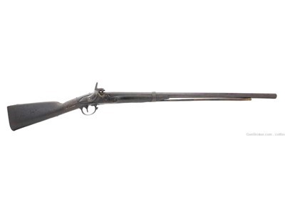 Identified Confederate Percussion Model 1840 Musket (AL5335)