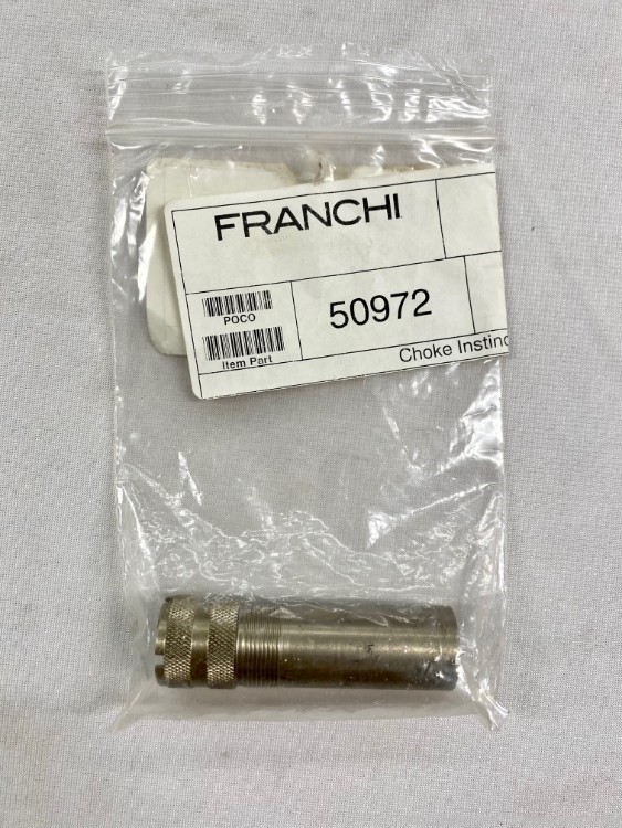 NEW  Franchi Instinct 12ga Extended cylinder Choke-img-1