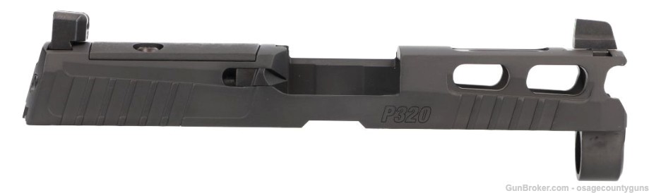 Sig Sauer P320 Pro-Cut Carry/Compact Slide Assy, - 9mm - 3.9" - Black-img-2