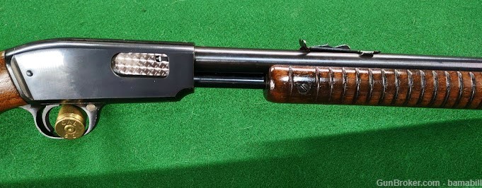  Model 61  Winchester  22WMR,  Grooved Receiver,  Jeweled Bolt.  Super Nice-img-2