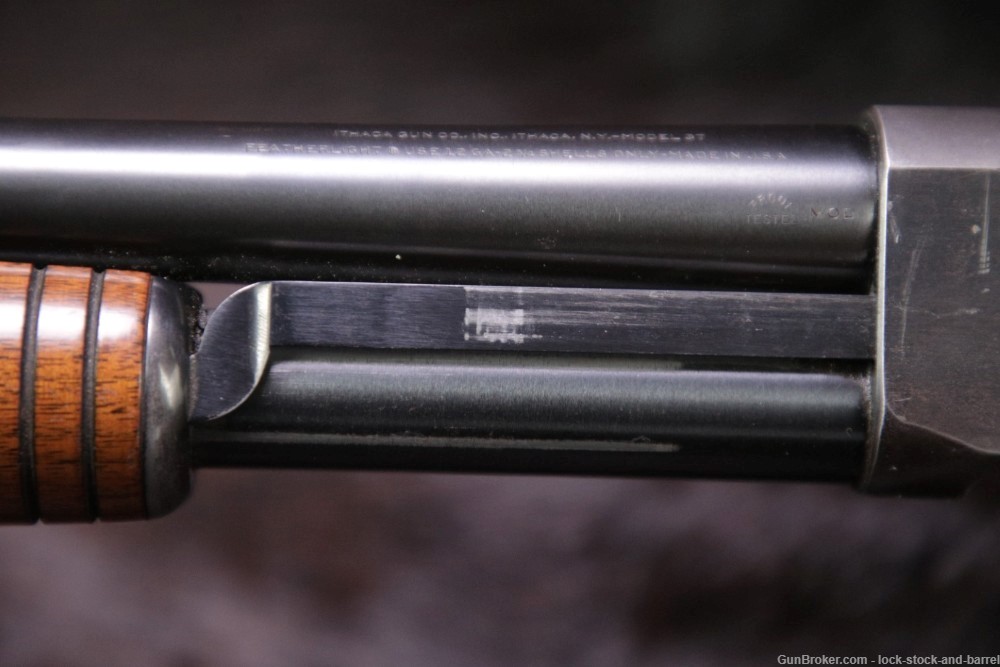 Ithaca Gun Model 37 Featherlight 12 GA 26" Pump Shotgun PolyChoke 1959 C&R-img-24