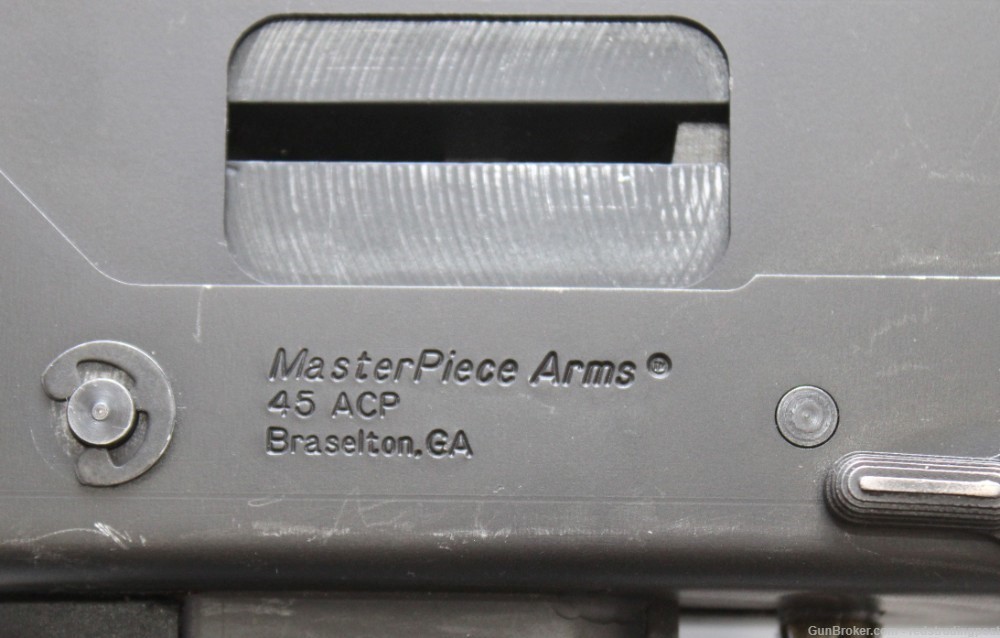 Masterpiece Arms MPA-10 6" Barrel 45 ACP Semi Auto MAC-10 Clone Pistol-img-6