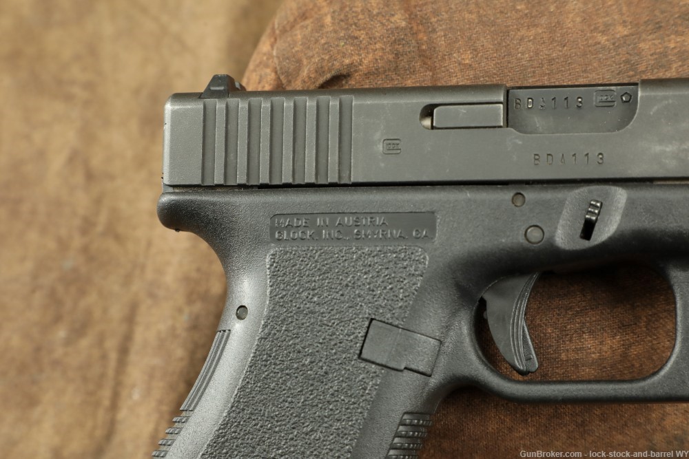 Glock 23 G23 Gen 2 .40 S&W 4” Semi-Auto Striker Fired Pistol w/ Case -img-15