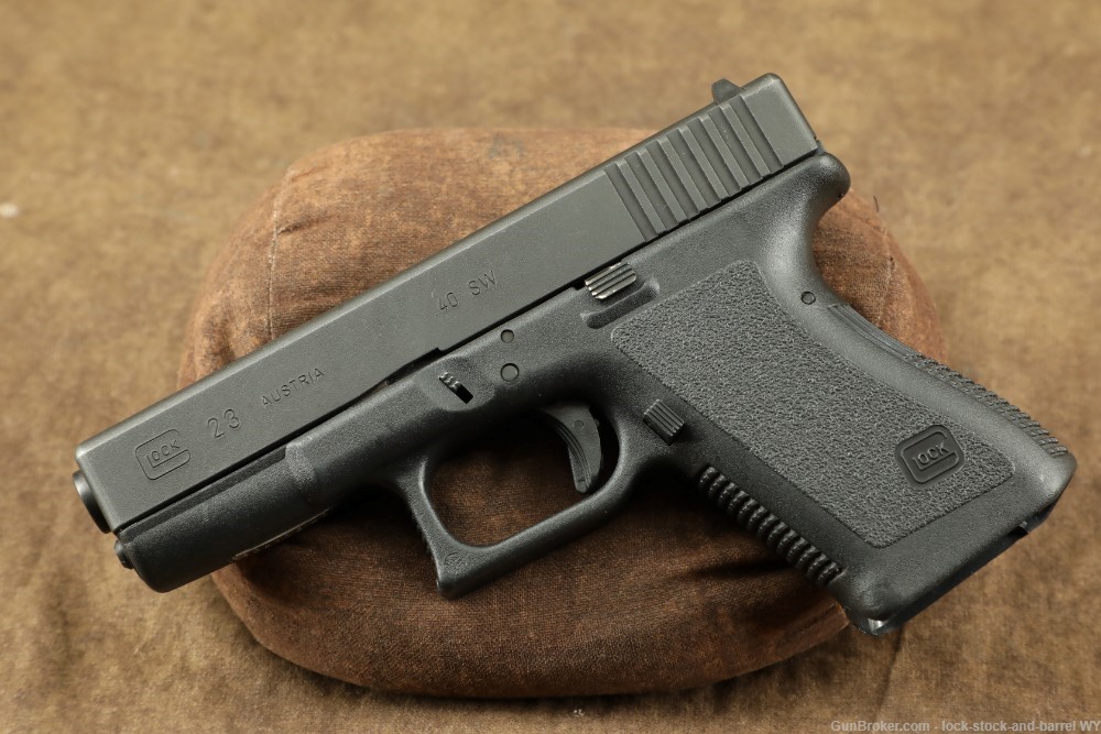Glock 23 G23 Gen 2 .40 S&W 4” Semi-Auto Striker Fired Pistol w/ Case -img-4