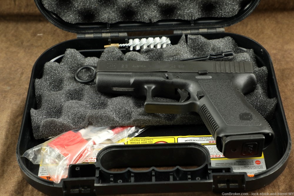 Glock 23 G23 Gen 2 .40 S&W 4” Semi-Auto Striker Fired Pistol w/ Case -img-36
