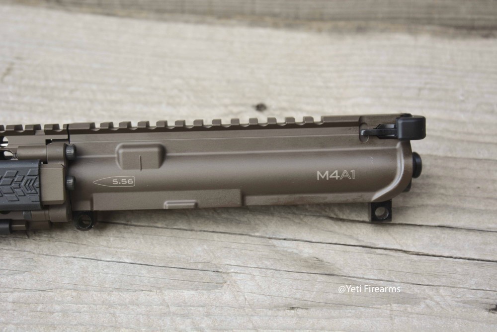 Daniel Defense M4A1 RIS II AR-15 Upper 14.5" Pinned FDE Mil-Spec + Cerakote-img-3