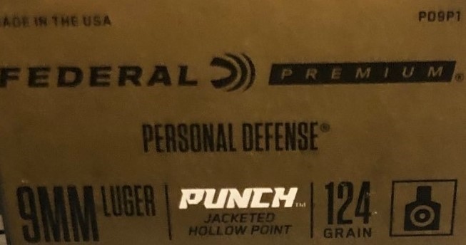 9mm Handgun Self Defense JHP Federal Punch Hollow Point Ammunition-img-1