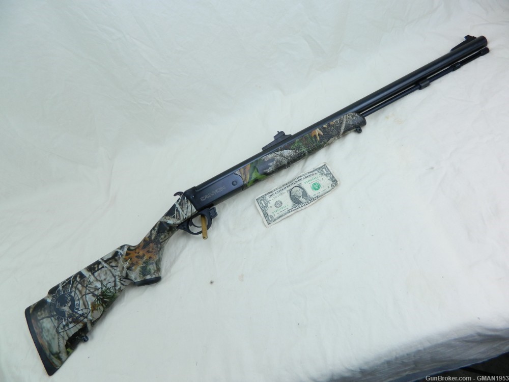 Traditions Buckstalker XT .50 inline muzzleloading rifle 209 primer unfired-img-0