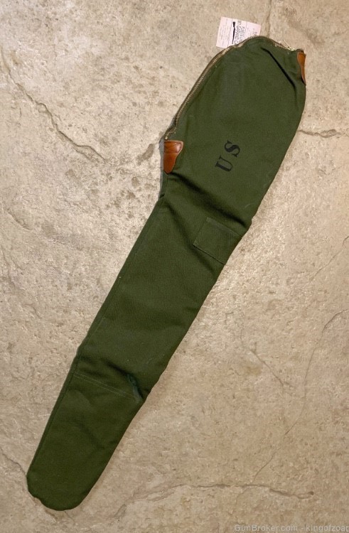 WW2 Reproduction US M1 Garand Fleece Lined Canvas Carrying Case -img-1