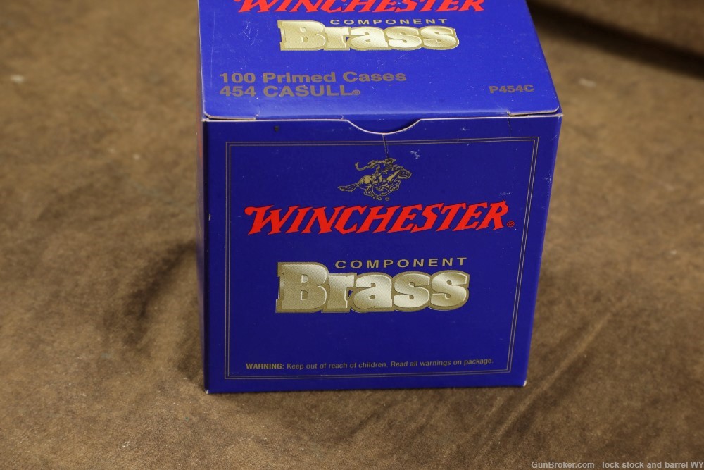 Approximately 400x 454 Casull Winchester and Starline Brass -img-6