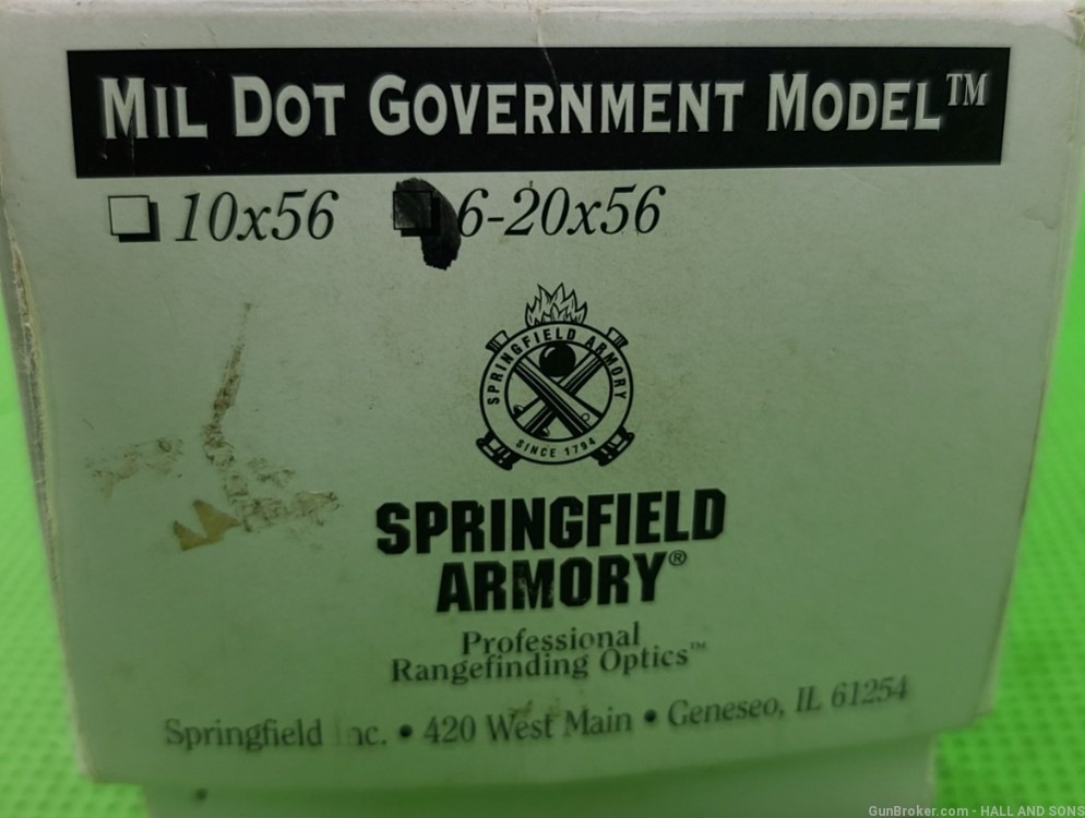 SPRINGFIELD ARMORY 6-20x56 RIFLE SCOPE-img-3