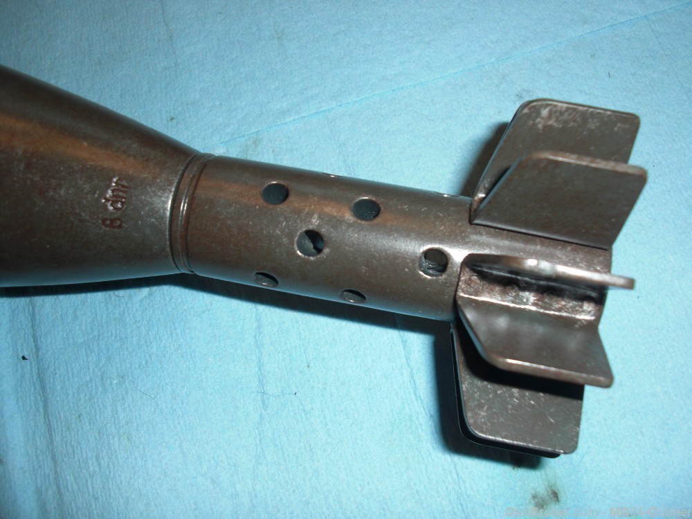 3 Replica German WWII 8cm Wgr34 Mortar Rounds GrW34 w/ Box - Set #1-img-23
