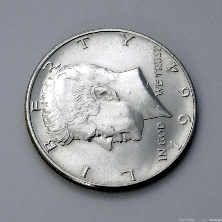 1964 Kennedy Half Dollar Uncirculated 90% Silver, Item byy-img-2