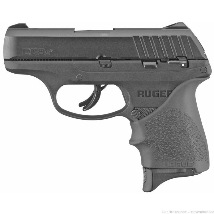 Ruger EC9S 9mm Pistol with Hogue Grip - NEW-img-0