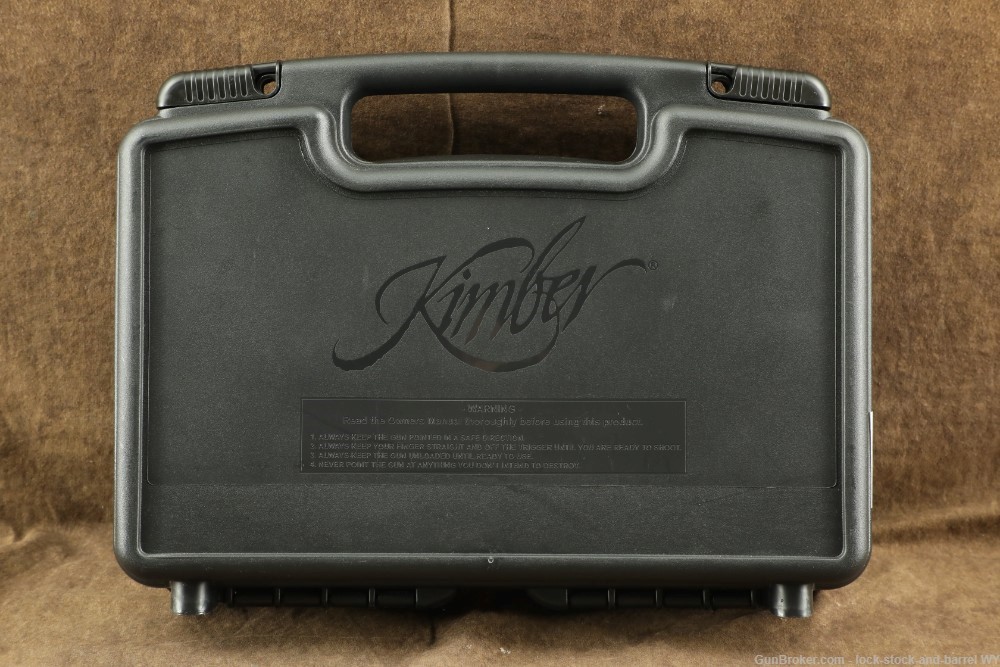 Kimber AEGIS Elite Pro Fiber Optic .45 ACP 1911 Pistol w/ Factory Box-img-37