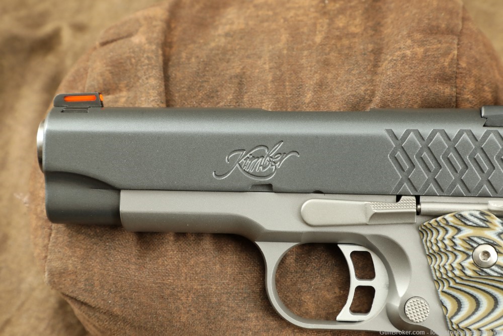 Kimber AEGIS Elite Pro Fiber Optic .45 ACP 1911 Pistol w/ Factory Box-img-21