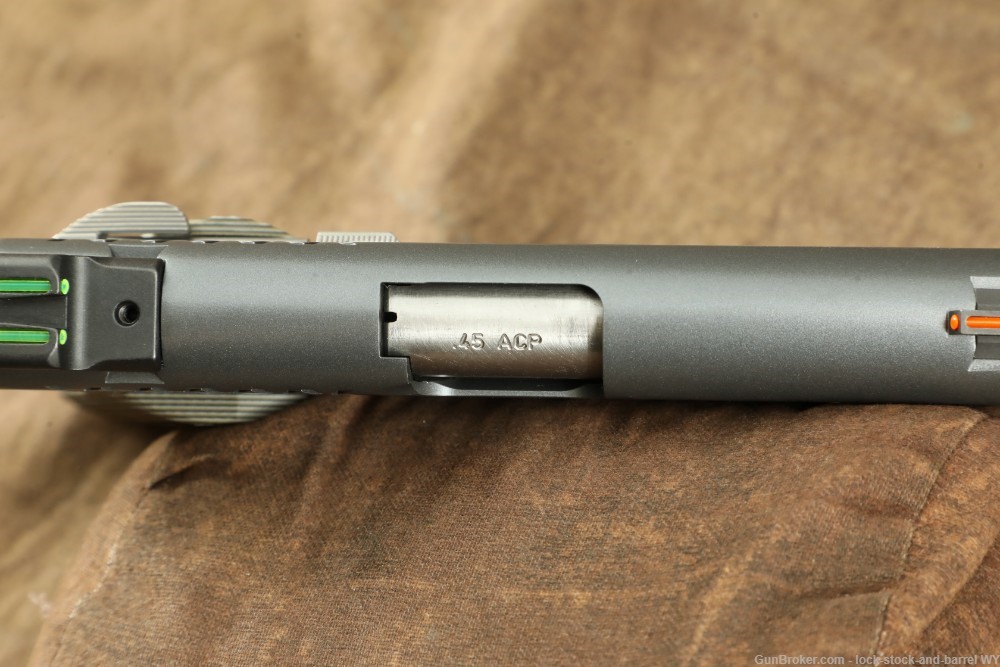 Kimber AEGIS Elite Pro Fiber Optic .45 ACP 1911 Pistol w/ Factory Box-img-20