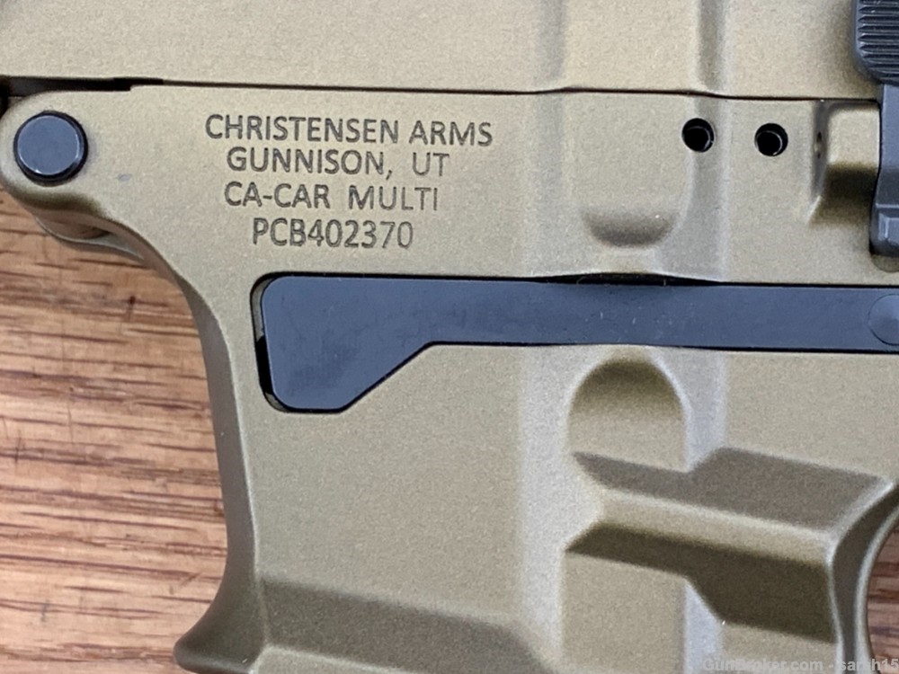 CHRISTENSEN ARMS 7.5" MSR MODERN SPORTING RIFLE ORIG BOX GLOCK MAGS 9MM-img-14