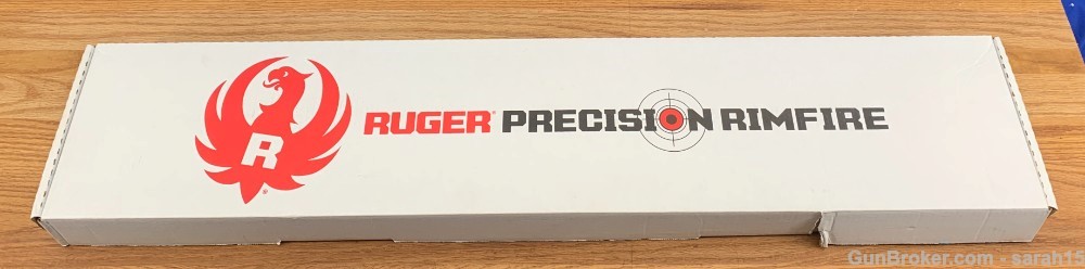 RUGER PRECISION .22 LR RIMFIRE ORIGINAL BOX & PAPERS 1 MAG CHROME BOLT -img-3