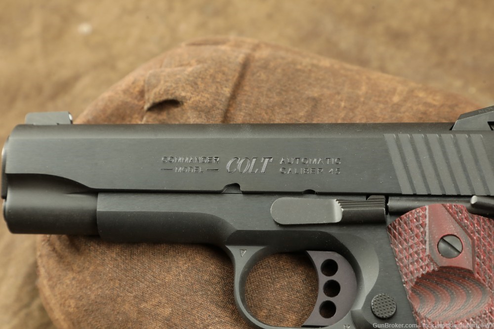 Colt Combat Commander 4.25” .45 ACP Semi Auto Pistol (Black)-img-22