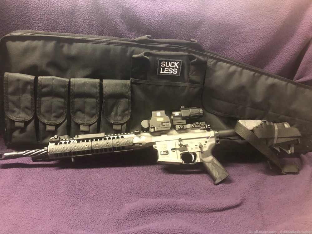 LWRC M6 IC-SPR M6ICSPR SHORT GAS PISTON W/ EOTECH HHS II EXPS2-2 WITH G33 -img-2