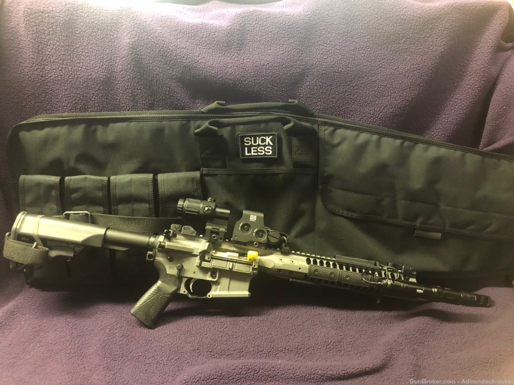 LWRC M6 IC-SPR M6ICSPR SHORT GAS PISTON W/ EOTECH HHS II EXPS2-2 WITH G33 -img-1