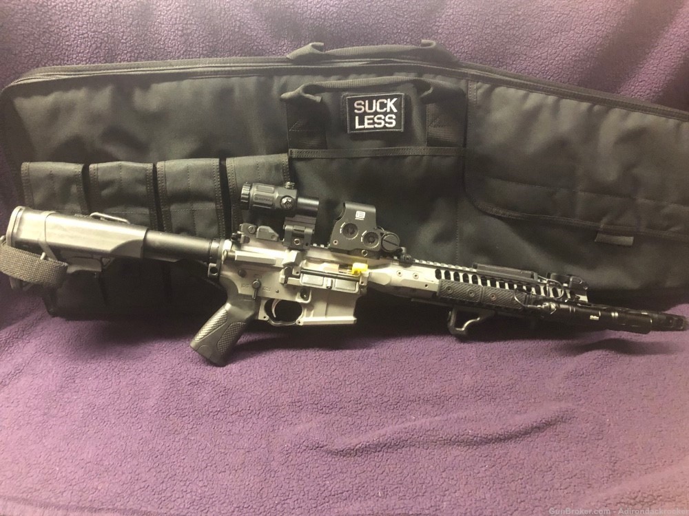 LWRC M6 IC-SPR M6ICSPR SHORT GAS PISTON W/ EOTECH HHS II EXPS2-2 WITH G33 -img-0