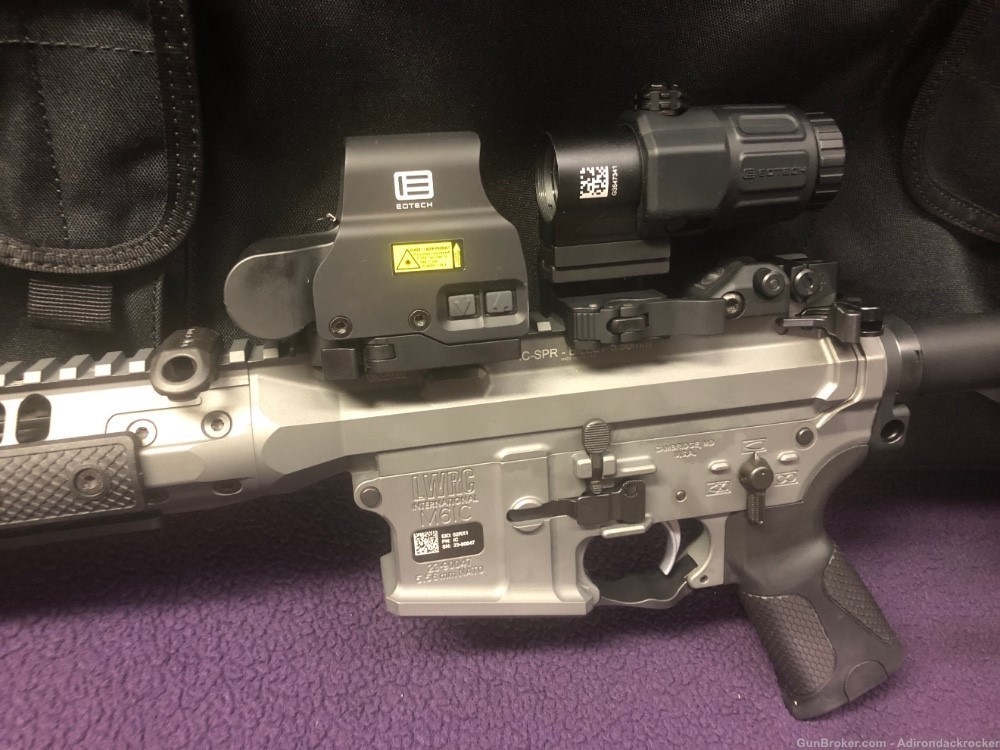 LWRC M6 IC-SPR M6ICSPR SHORT GAS PISTON W/ EOTECH HHS II EXPS2-2 WITH G33 -img-6
