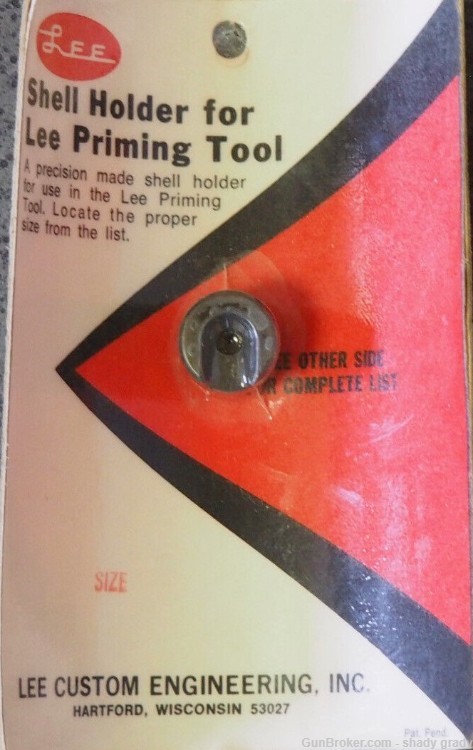 lee hand priming tool shell holder  1 l  1L-img-0
