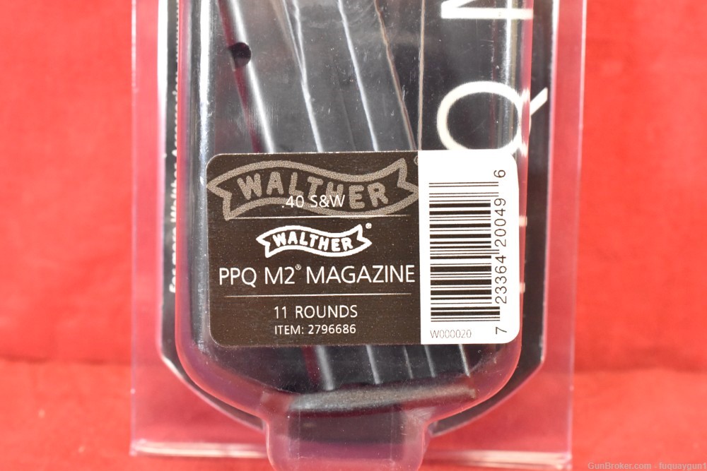 Walther 11rd 40 S&W PPQ M2 Magazine PPQ Mag Walther Clip 2796686-img-9