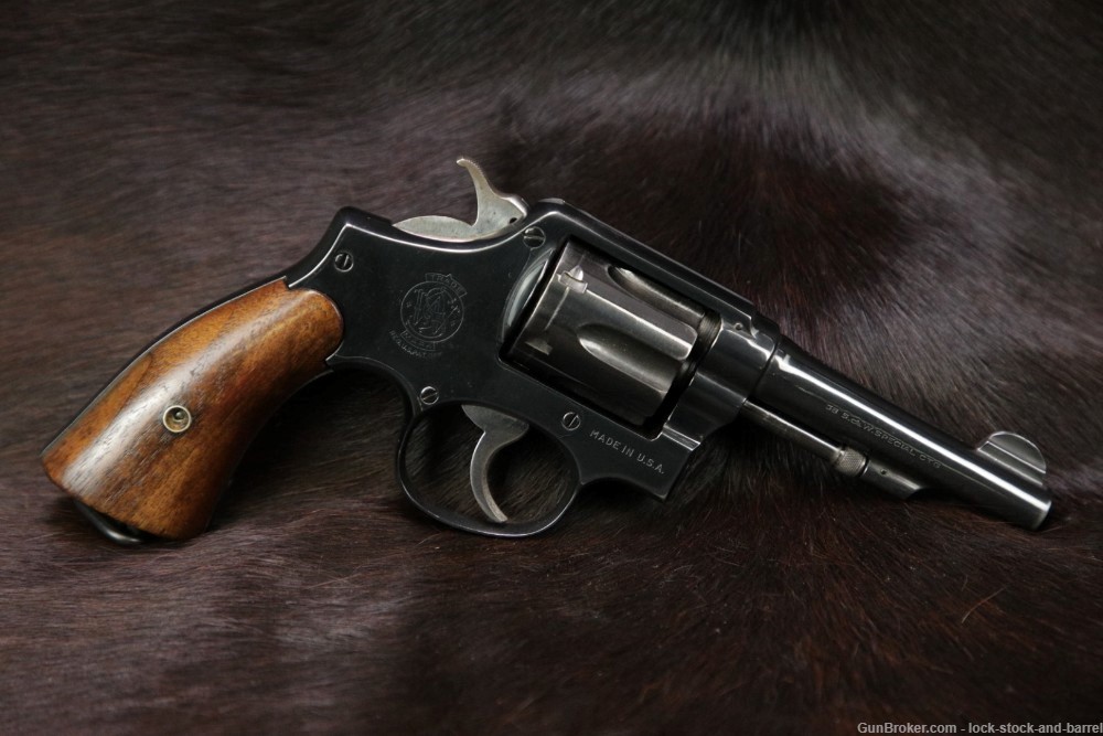 Smith & Wesson S&W Model Victory K38 .38 Spl 4" DA/SA Revolver 1942-45 C&R-img-2
