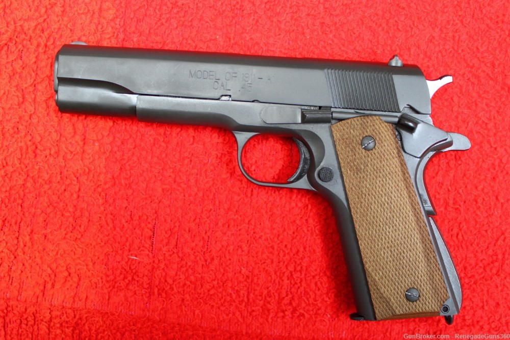 SPRINGFIELD ARMORY 1911-A1 45ACP 5" LOW S/N MFG 1985/86 PENNY AUCTION-img-2