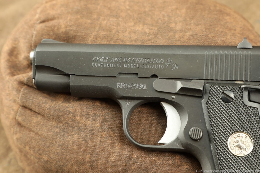Colt MK IV Series 80 Government Model 380 ACP 3.25” Semi-Auto Pistol-img-13